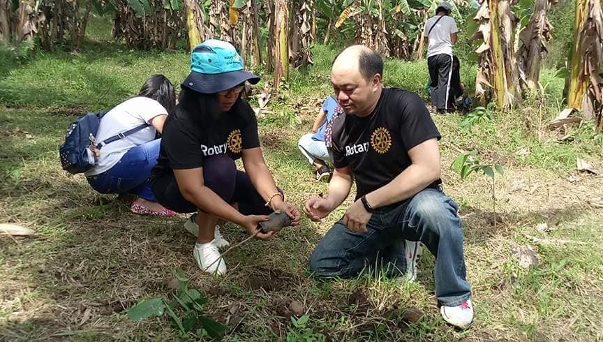 rc roxas tree planting